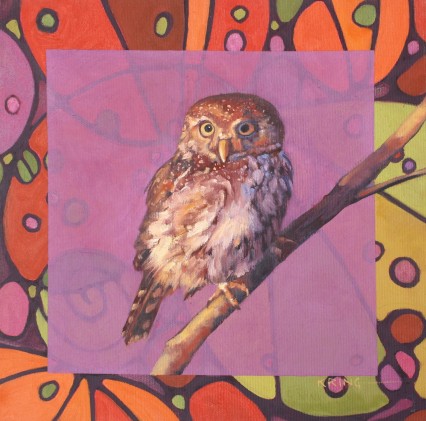 pearl spotted owl bright